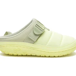 Clogs & Slip-Ons|Chaco Women's Ramble Rugged Canvas Clog Faded Limeade