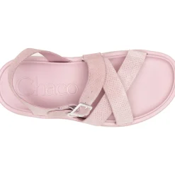 Sandals|Chaco Women's Townes Suede Midform Sandal Rose Quartz