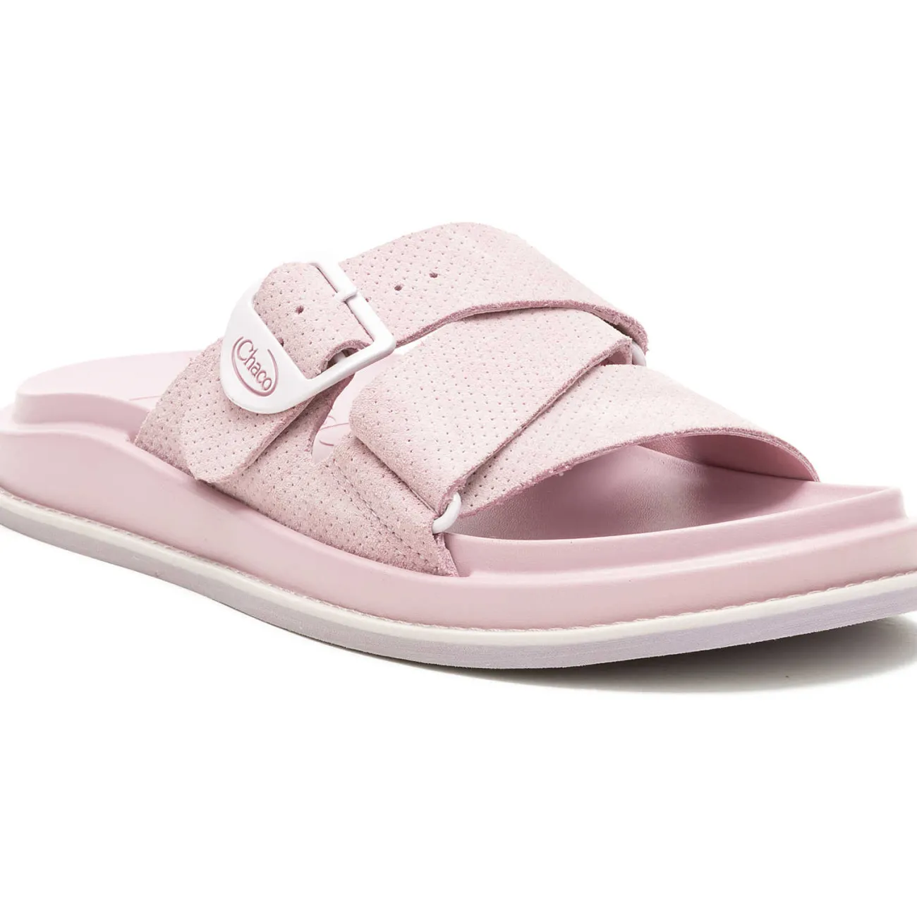 Slides|Sandals|Chaco Women's Townes Suede Slide Rose Quartz