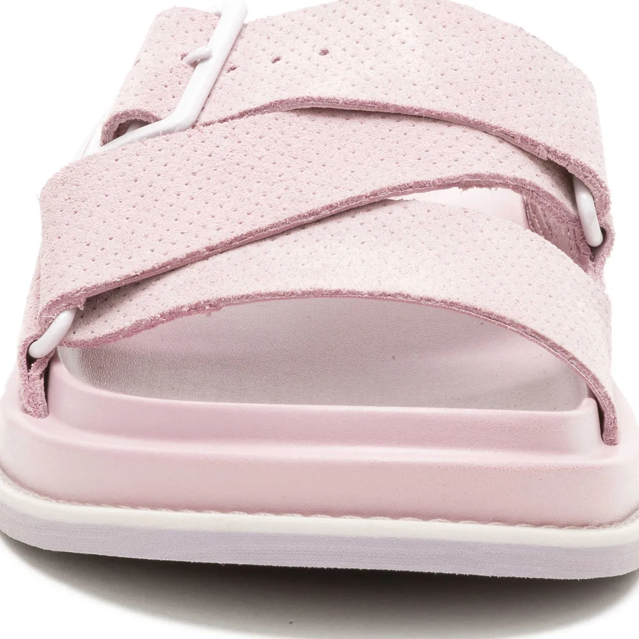 Slides|Sandals|Chaco Women's Townes Suede Slide Rose Quartz
