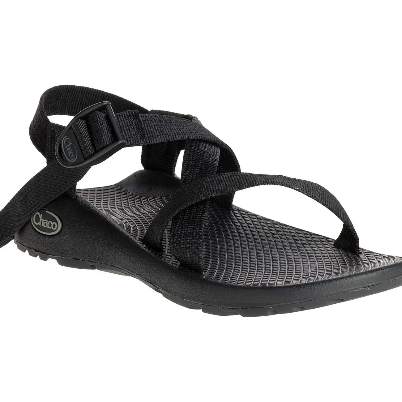Sandals|Chaco Women's Z/1 Adjustable Strap Wide-Width Classic Sandal Black