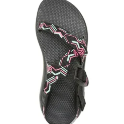 Z/ Adjustable Sandals|Chaco Women's Z/1 Adjustable Strap Classic Sandal Paddle Pink Mint