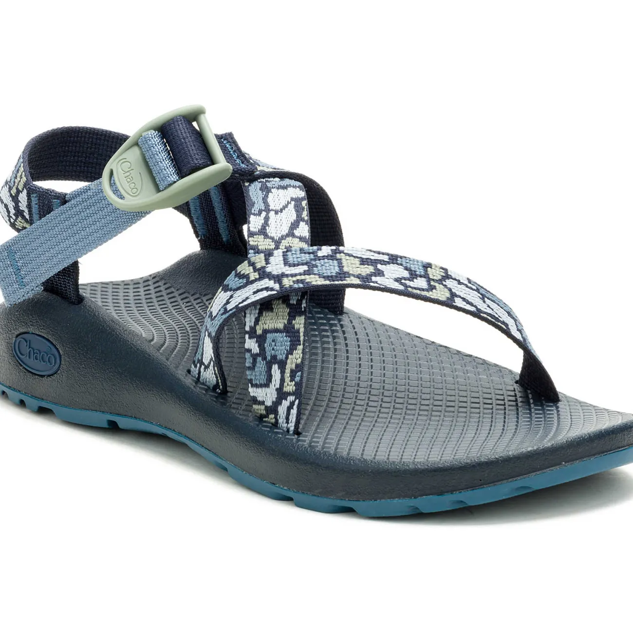 Z/ Adjustable Sandals|Chaco Women's Z/1 Adjustable Strap Classic Sandal Pebble Navy Night
