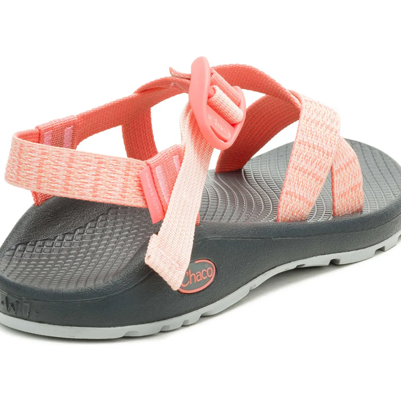 Sandals|Z/ Adjustable Sandals|Chaco Women's Z/Cloud Adjustable Strap Wide-Width Cushioned Sandal Bit Apricot Fuzz
